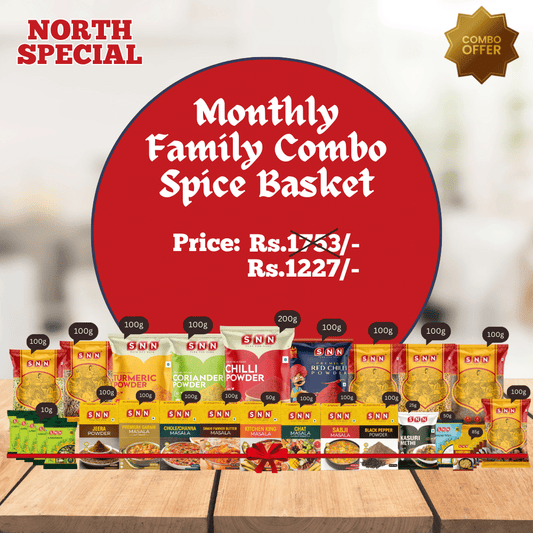 SNN Monthly Combo Spice Basket for North - SNN Foods