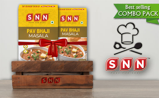 SNN Pavbhaji Masala Pack of 2 - 100g each - SNN Foods