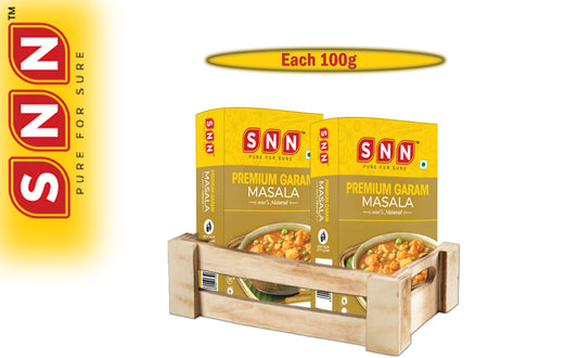 SNN Premium Garam Masala Pack of 2 - 100g each - SNN Foods