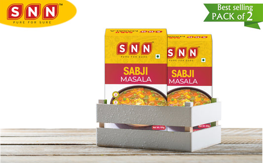 SNN Sabji Masala Pack of 2 - 100g each - SNN Foods