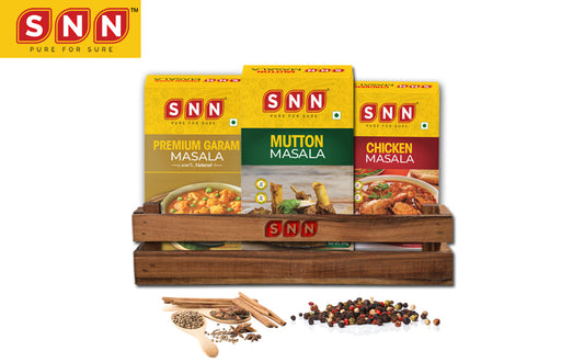 SNN Mutton Masala, Chicken Masala & Premium Garam masala Combo - 100g each - SNN Foods