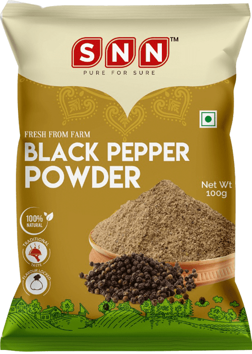 Black pepper powder
