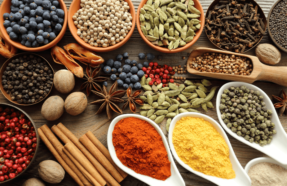 Whole spices are the key to success in Indian cuisine!