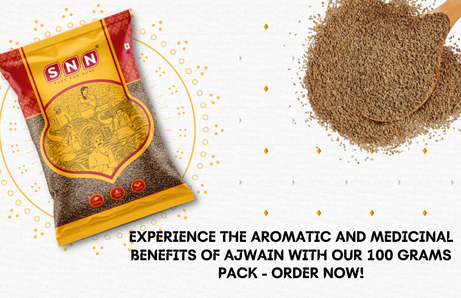 Experience the Aromatic and Medicinal Benefits of Ajwain with Our 100 Grams Pack – Order Now!
