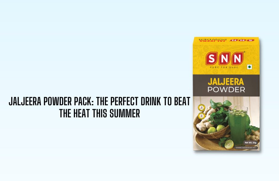 Jaljeera Powder Pack: The Perfect Drink to Beat the Heat this Summer