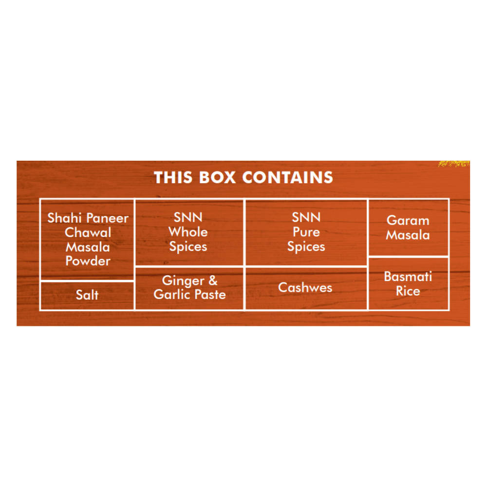 Shahi Paneer Chawal KIt - SNN Foods