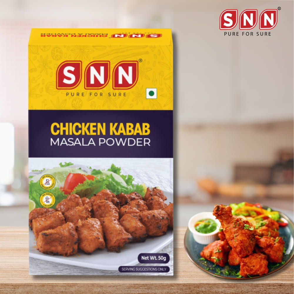 Chicken Kabab Masala Powder - SNN Foods