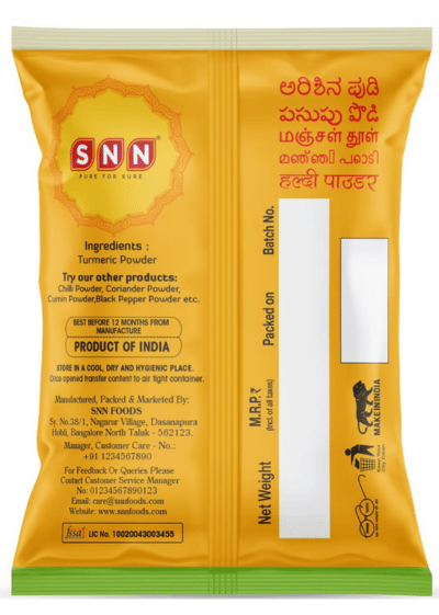 Turmeric Powder - SNN Foods