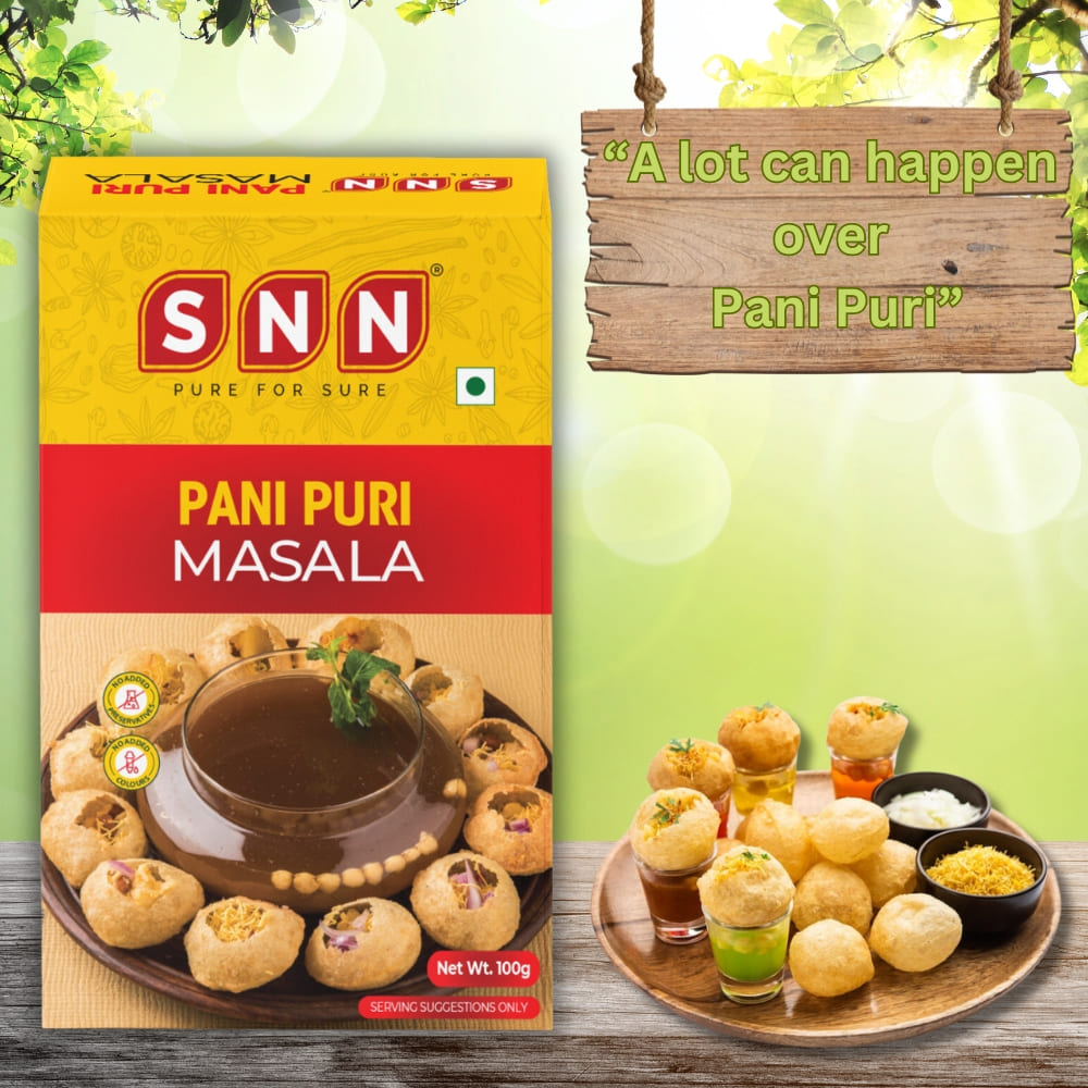 Buy Delicious Spicy Pani Puri Masala Online - SNN Foods