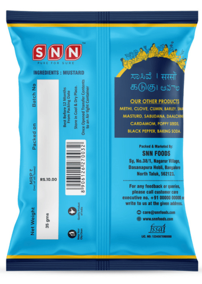 Mustard 10rs Pack (Set of 10) - SNN Foods