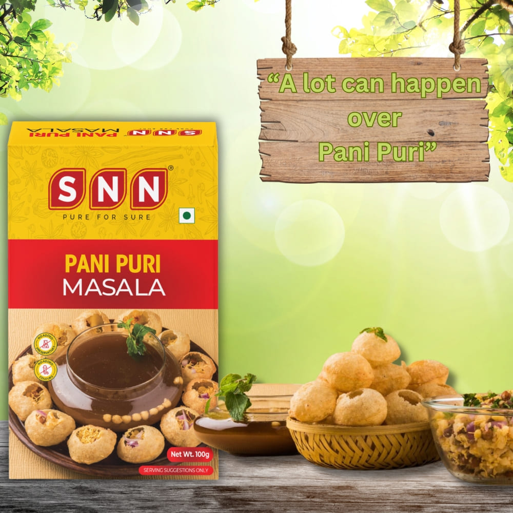 Buy Delicious Spicy Pani Puri Masala Online - Snn Foods