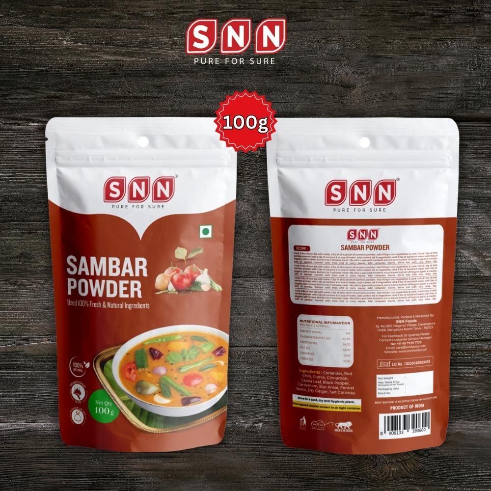 Sambar Powder (BUY 1 GET 1 FREE) - SNN Foods