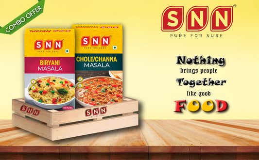 SNN Biryani Masala & Chole Channa masala Combo- 100g each - SNN Foods