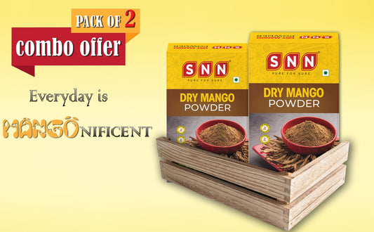 SNN Dry Mango Powder Pack of 2- 100g each - SNN Foods