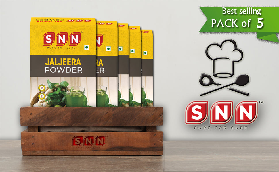 Jaljeera Powder Pack of 5 - 100g each - SNN Foods