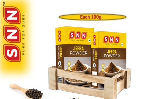 SNN Jeera Powder Pack of 2 - Each pack 100g - SNN Foods