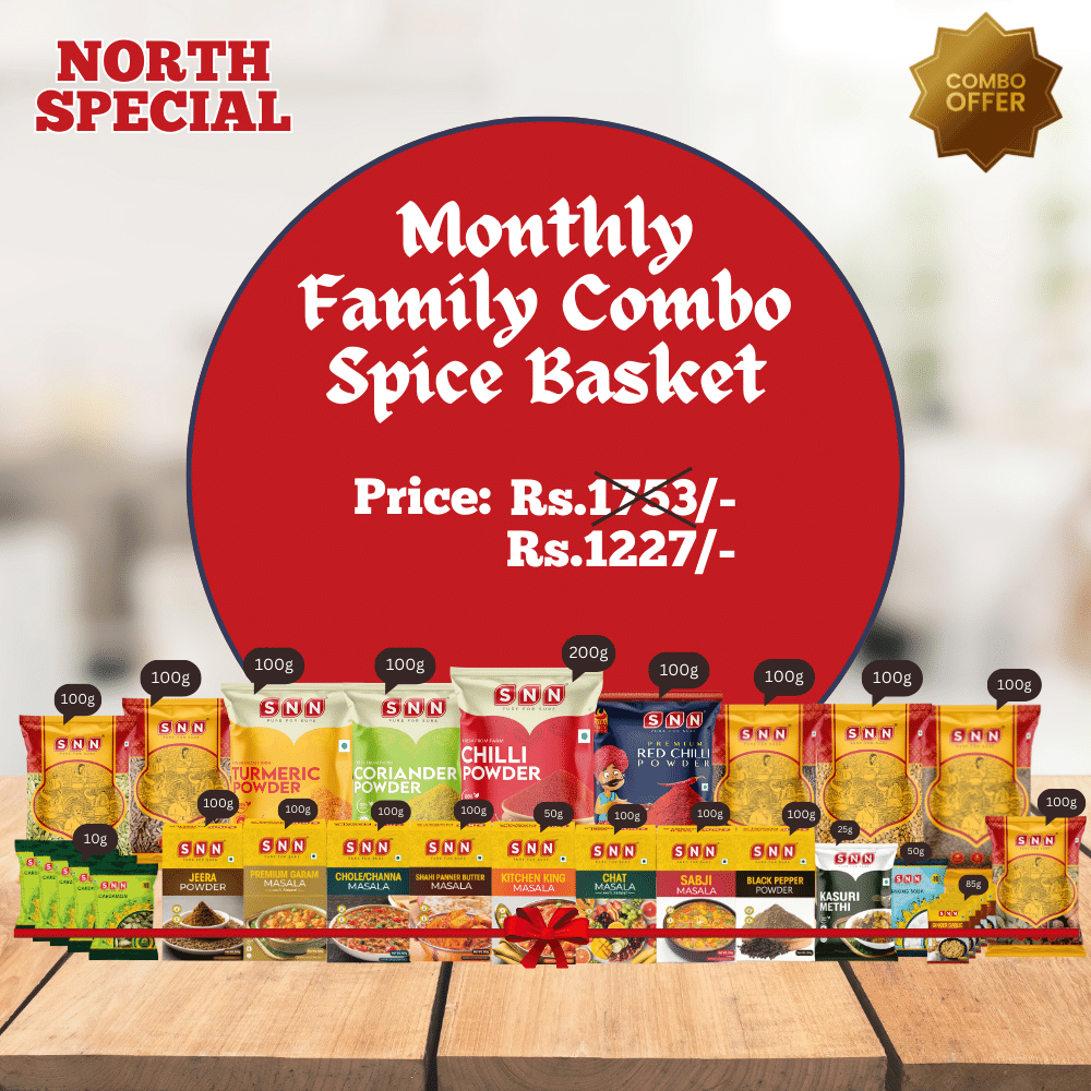 SNN Monthly Combo Spice Basket for North - SNN Foods