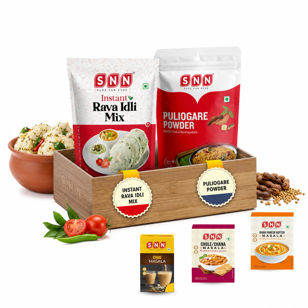 puliogare rava idli mix

