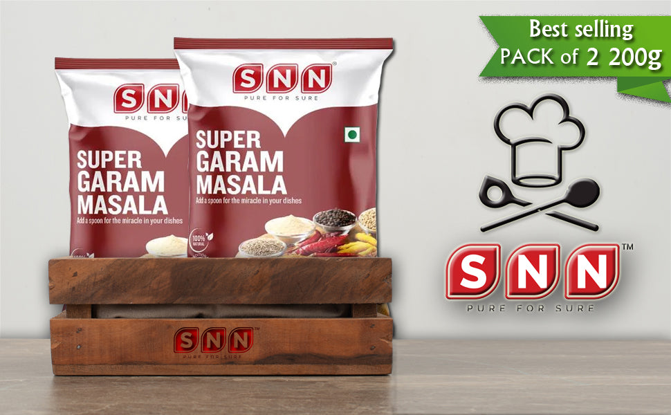 SNN Super garam Masala Pack of 2 - 200g each - SNN Foods