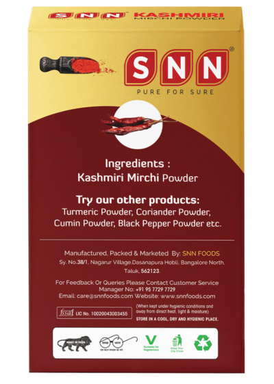 Kashmiri Chilli Powder - SNN Foods